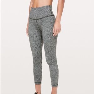 Lululemon wunder under 7/8 tights